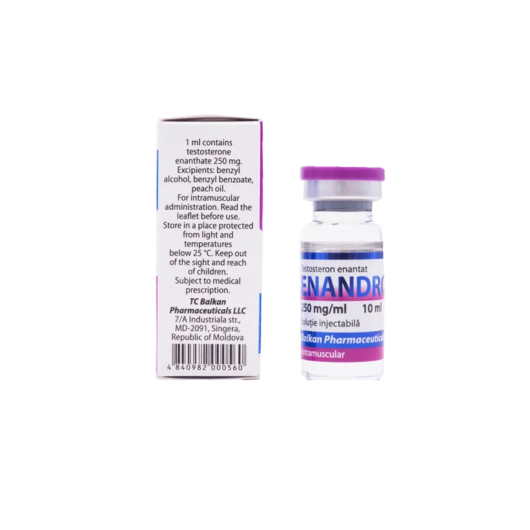 Testosteron E–Enandrol 10ml Balkan Pharmaceuticals - Image 2