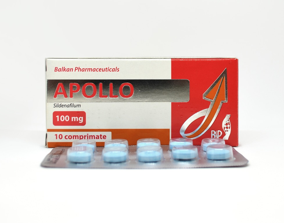 Apollo 100 Sildenafil Balkan Pharmaceuticals (10 tabs)
